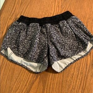 Black  lululemon tracker shorts size 10